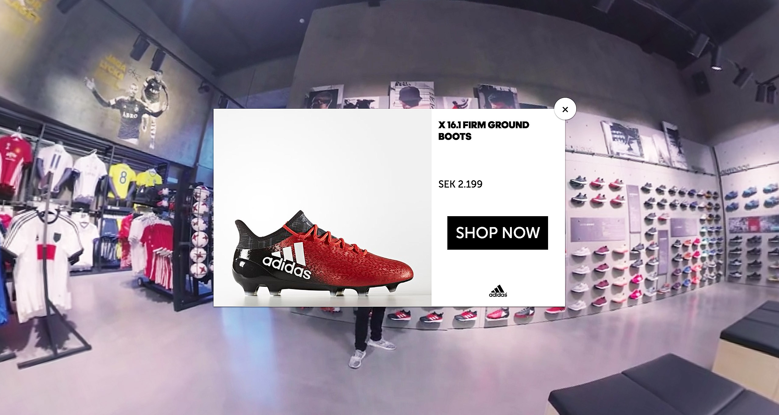 Adidas 360° Concept Store – Personal Relation